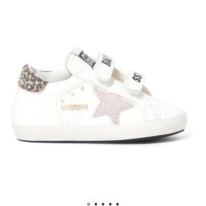 Golden Goose infant Sneakers with Pink Star